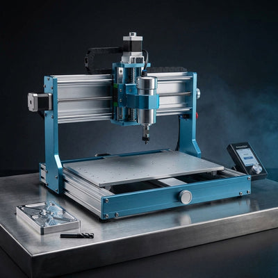 3030-Prover Desktop CNC Router for High Precision Metalworking, with Linear Guide & Ball Screw Motion