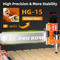 CNC Router Machine XE-PRO with 8040 Extension Bundle Kit