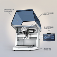 Carvera Air Desktop CNC Machine — Feature Infographic