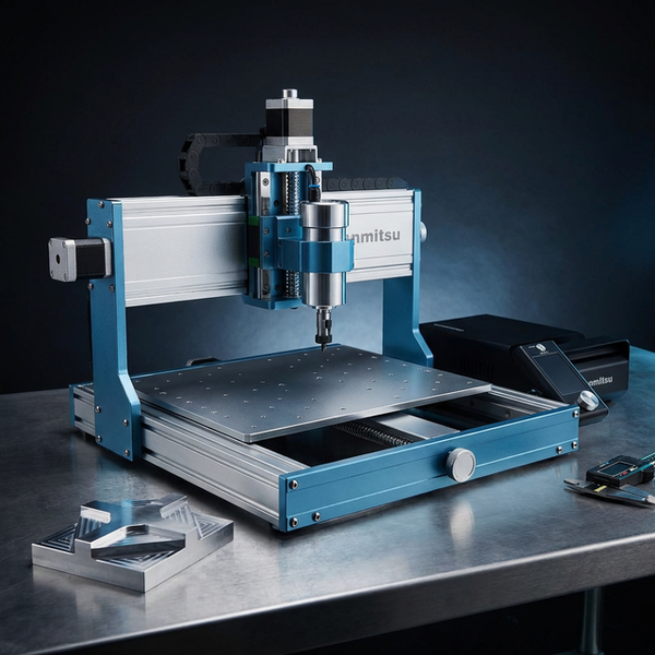 3030-Prover Desktop CNC Router for High Precision Metalworking, with Linear Guide & Ball Screw Motion
